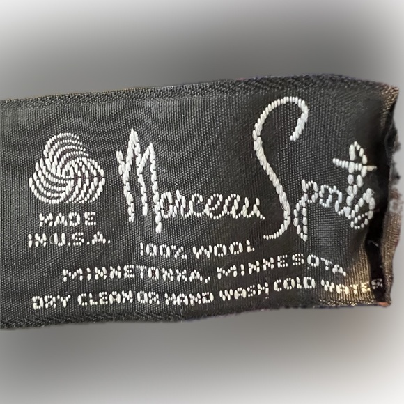 💥Vintage Morceau Sports Wool Knit Ski Hat Tassel Multicolor Outdoor Headwear - Picture 4 of 7